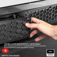 Filet Anti-Insectes Aluminium Tesla Model 3 Highland 2025-2026 Calandre Inférieure, Kit 2 en 1 ou Pièce Seule