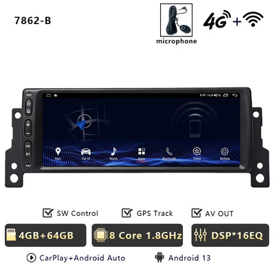 Autoradio CarPlay Sans Fil MINI Cooper S R50 R52 R53