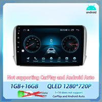 Autoradio CarPlay Peugeot 208 2008 2012-2018 Android Écran Tactile