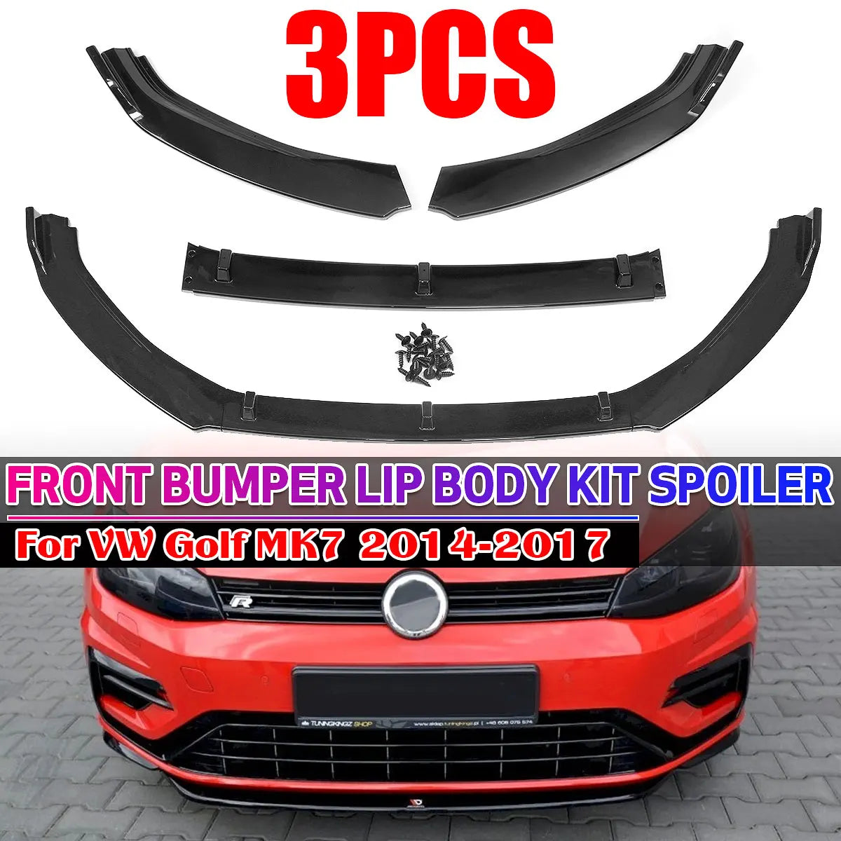 Lame Pare-Chocs Avant Volkswagen Golf MK7 2014-2017