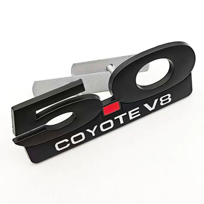Emblème 5.0 COYOTE V8 Ford Mustang GT Shelby