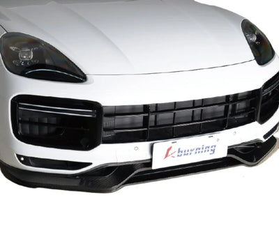 Lame Avant Porsche Cayenne Fibre de Carbone