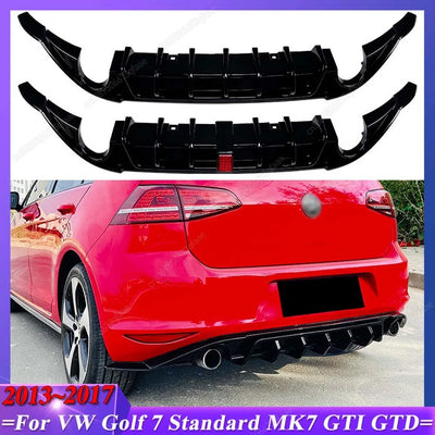 Diffuseur Arrière LED VW Golf 7 MK7 GTI GTD 2013-2017