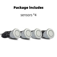 Capteurs de radar de recul 22 mm 12 coloris lot de 4 sondes seules