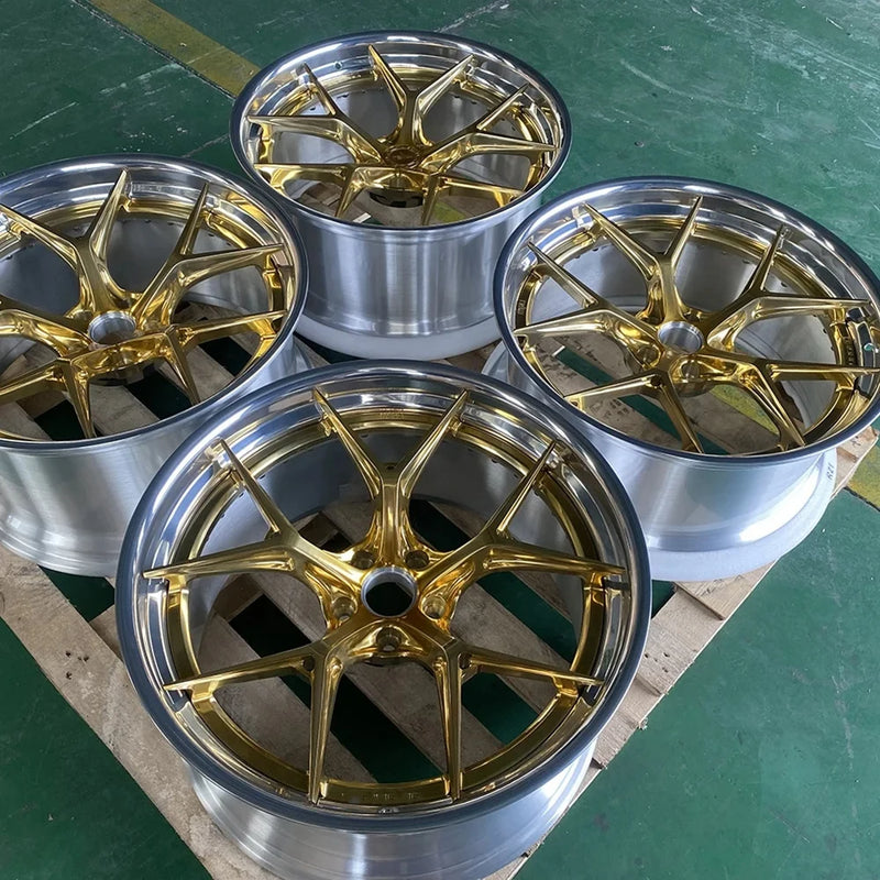 Jantes Forgées Sur Mesure Alliage 6061-T6 Entraxe 5x112