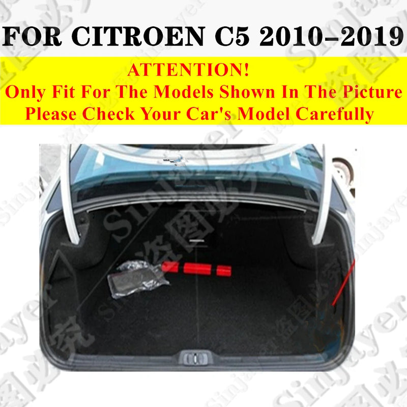 Tapis de Coffre Citroën C4 C-Quatre Picasso Aircross C5 Aircross C5 X C6 C3-XR C-Elysée Sur Mesure Doublure Arrière