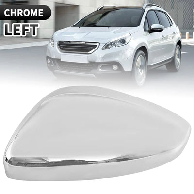 Coque de Rétroviseur Chromée Peugeot 208 2008 Citroën C3