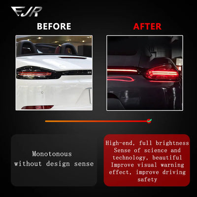 Feux Arrière LED Porsche 718 Cayman Boxster 2016-2021