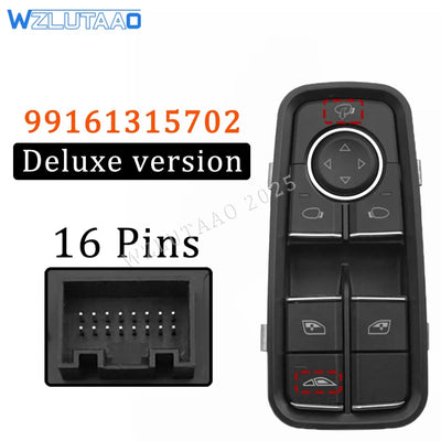 Bouton Lève-Vitre Conducteur Porsche 911 991 718 Boxster Cayman