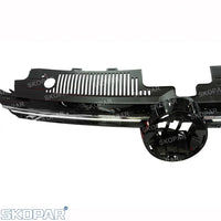 Calandre centrale supérieure VW Golf 8 MK8 GTI, R et R-Line 2020-2024 – Grille avec feux de position LED DRL