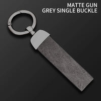 Coque de Clé Renault Carte 2 Touches Alliage de Zinc Suédine Lanière RS