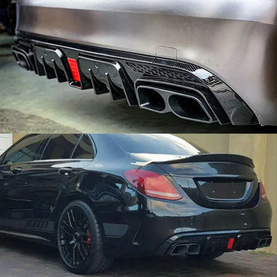 Diffuseur Arrière Mercedes Classe C W205 C43 C63 AMG