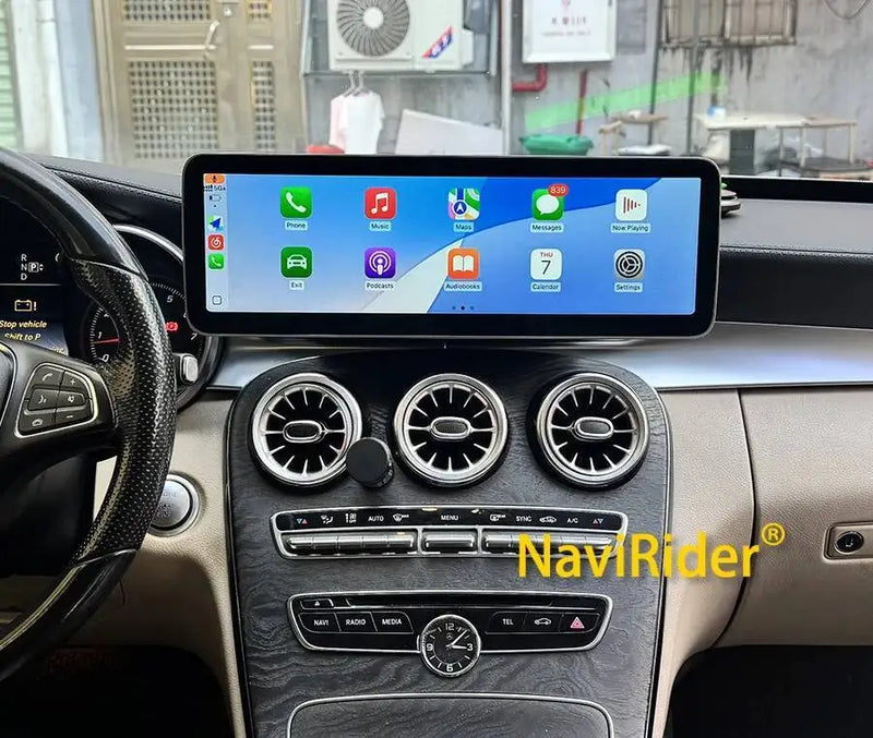 Autoradio Android Mercedes-Benz GLC X253 et C 2015-2018 Écran 14,9 pouces CarPlay GPS