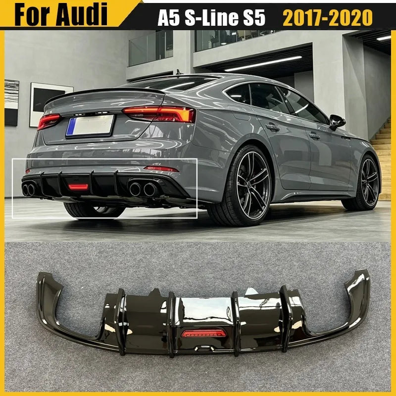 Diffuseur Arrière LED Audi A5 S5 S Line 2017-2020