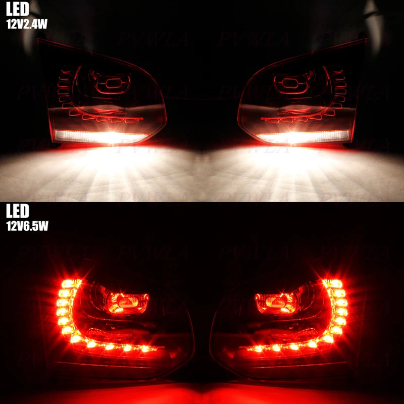 Feu Arrière LED Volkswagen Golf 6 R20 2009-2013 — gros plan