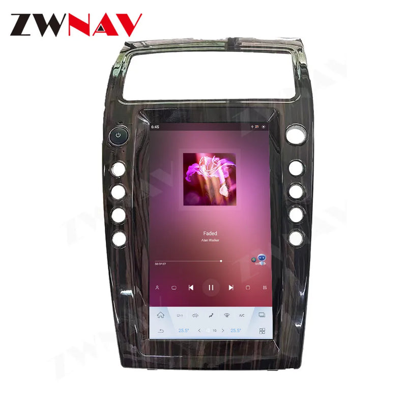 Autoradio Android Maserati Quattroporte 2004-2007 Écran Vertical 13,9 pouces CarPlay Sans Fil GPS DSP
