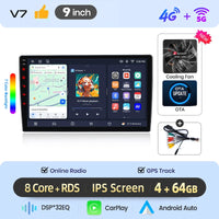 Autoradio Android Volkswagen Golf 4 Jetta MK4 1997-2003 — vue de trois quarts
