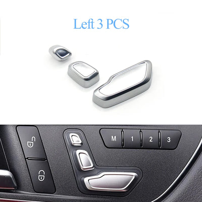 Cache-Boutons de Réglage de Siège Mercedes W204 W212 W166