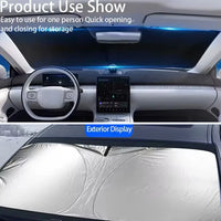 Pare-Soleil Pare-Brise Toyota Aygo X AB70 2022-2025 Pliable Anti-UV Isolation Thermique