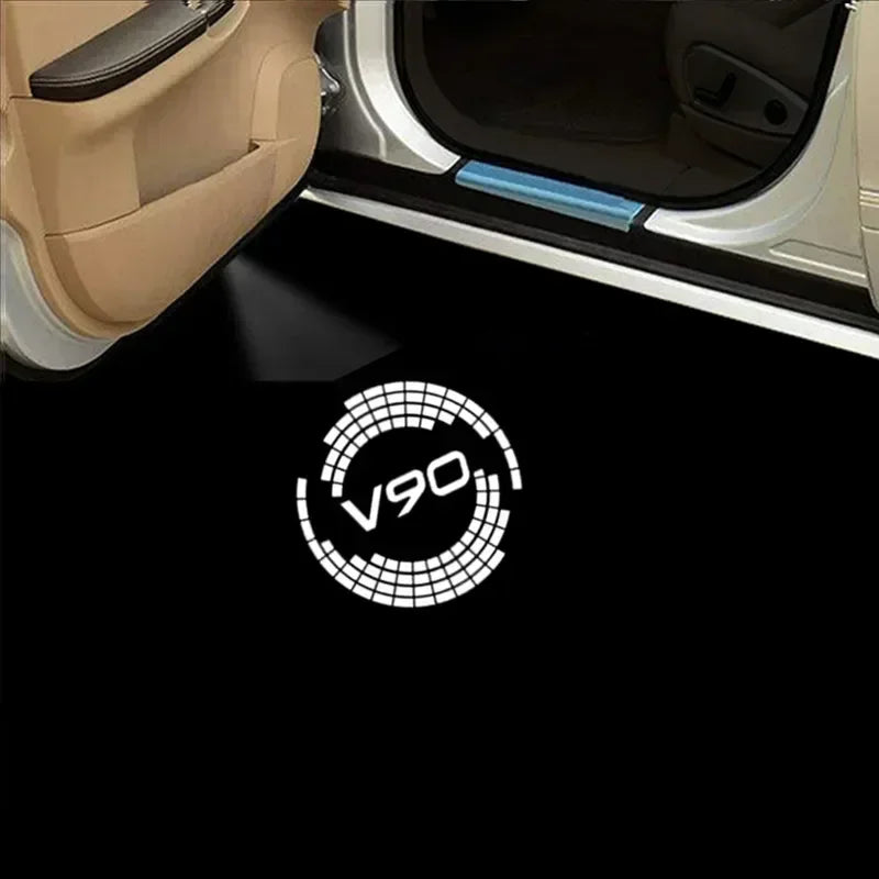 Projecteur Logo Porte Volvo XC60 XC90 V60 V90 Montage Direct