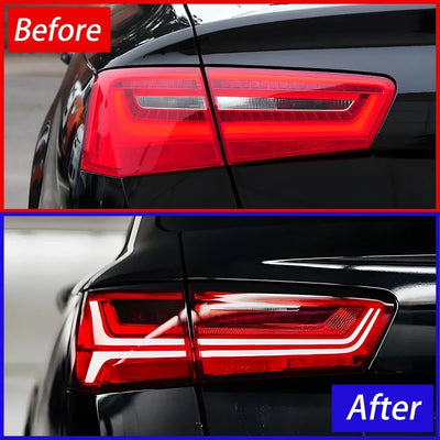 Feux Arrière LED Audi A6 C7 S6 Style Arête de Poisson