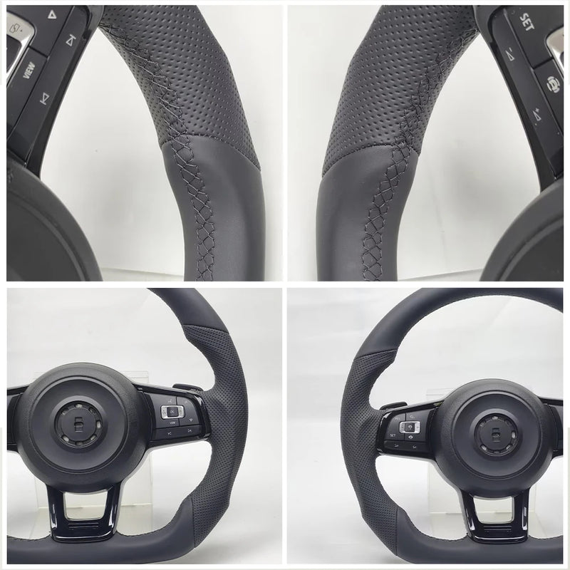 Volant Sport en Cuir Volkswagen Golf 6 et 7 R-Line GTI Passat B8 Tiguan Polo