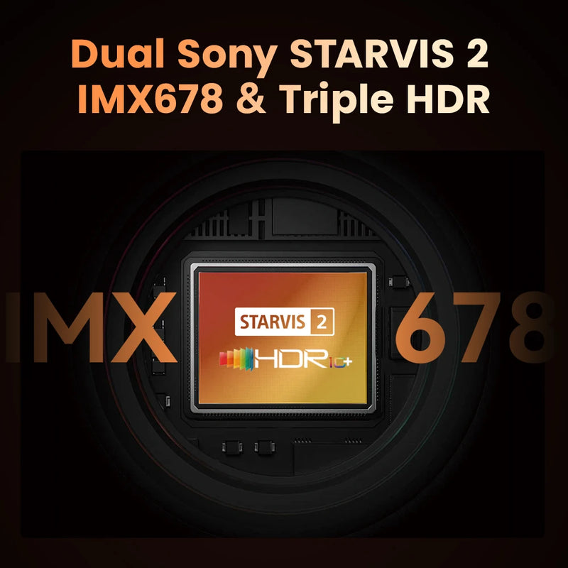 Dashcam DDPAI Z90 Master 4K Vorne Hinten HDR