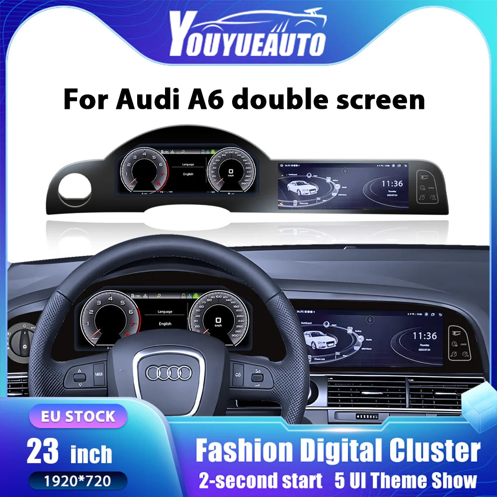 Tableau de Bord Numérique Audi A6 Q7 2005-2014