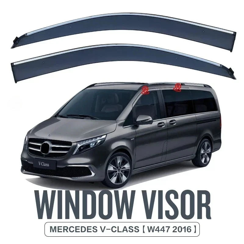 Déflecteur de Vitre Mercedes Vito Viano W639 W447