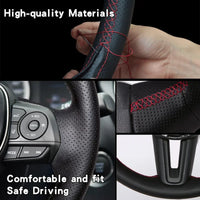 Couvre Volant Porsche Cayenne 2003-2010 Cuir à Coudre Marron ou Noir
