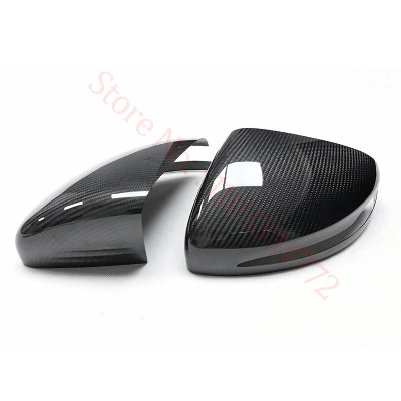 Coque de Rétroviseur Mercedes Classe C W205, E W213, S W222, GLC X253, GLA, GLB, EQA, EQB, EQC en Carbone Véritable, 8 Styles