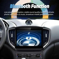 Autoradio Android Maserati Ghibli 2014-2020 Écran QLED 10 pouces CarPlay 4G Version Best GPS