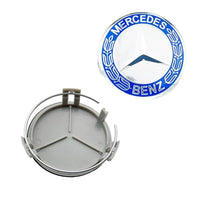 Cache-Moyeux Mercedes AMG W204 W212 W176 75mm — vue de profil