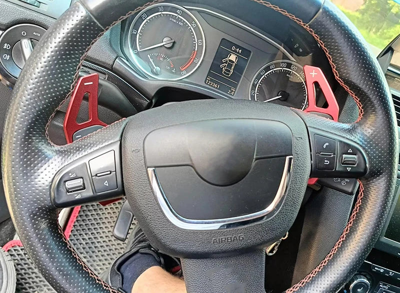 Palettes au Volant Skoda Octavia 2 1Z Superb 2009-2012 Aluminium