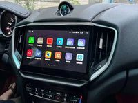 Autoradio Android 14 Maserati Ghibli 2014-2020 Écran 10,1 pouces CarPlay GPS Navigation