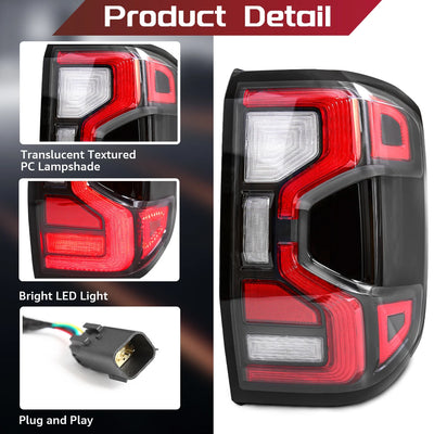 Feux Arrière LED Ford Ranger T9 2022-2023