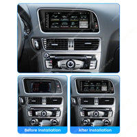 Autoradio Navifly CarPlay Audi Q5 8R 2009-2017 — détail de finition