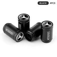 Bouchons de Valve Mercedes W203 W204 W213 Anti-Poussière — vue de trois quarts