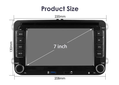 Autoradio Android Volkswagen Golf Polo Passat
