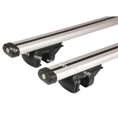 Barres de Toit Universelles Rails Longitudinaux 110 à 135 cm