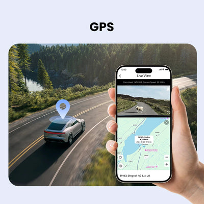 Dashcam DDPAI Z50 Pro 4K GPS ADAS Vision Nocturne
