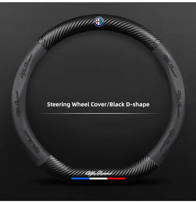 Couvre Volant Alfa Romeo Giulia Stelvio Giulietta Cuir