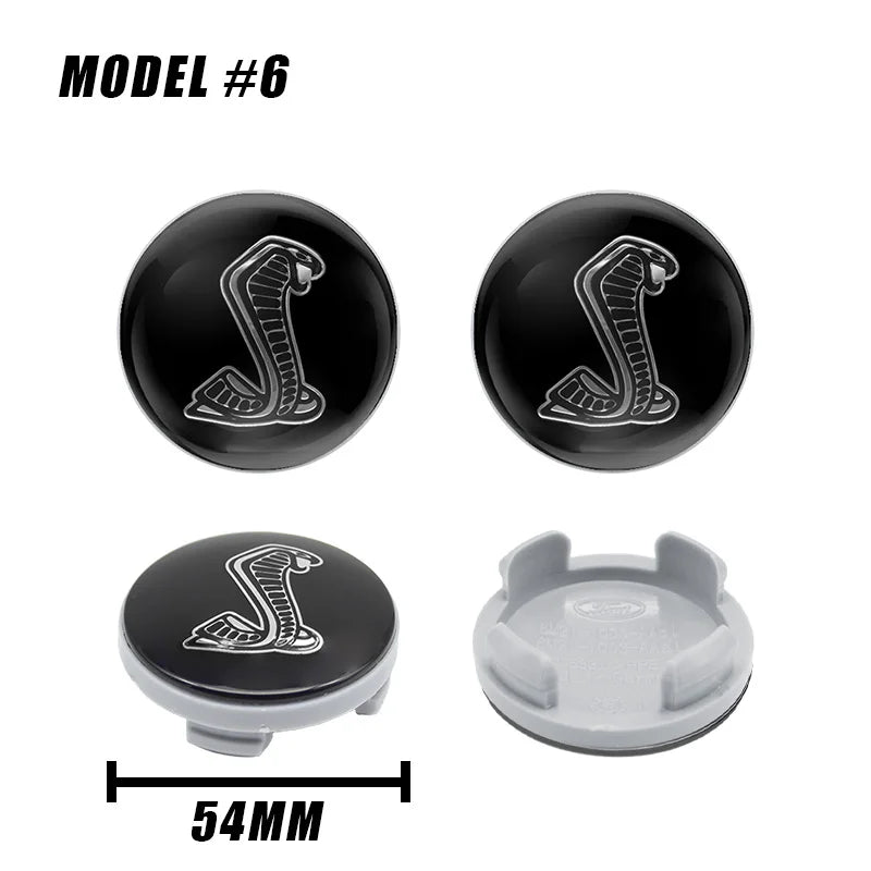 Cache-Moyeux Ford Focus Mondeo Ranger Ecosport 54mm 56mm 60mm — détail du support