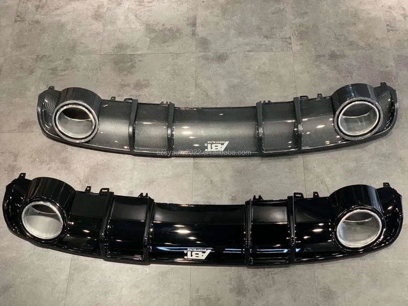 Kit Carrosserie Style RS4 Audi A4 S4 B9 2017-2019 : Pare-Chocs Complet avec Calandre et Diffuseur Arrière