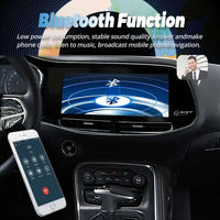 Autoradio Android 13 Écran QLED Dodge Challenger SRT Hellcat 2010-2023 CarPlay Sans Fil GPS 4G
