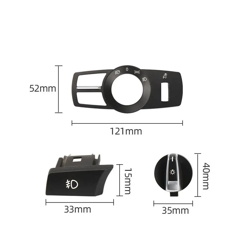 Bouton d'Éclairage BMW Série 5 F10 Série 7 F01 F02 F07 — gros plan