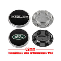 Cache-Moyeux Land Rover Range Rover Sport Discovery 62mm — vue d'ensemble