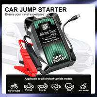 Booster de Batterie Voiture 12V Portable avec Lampe LED et Ports USB