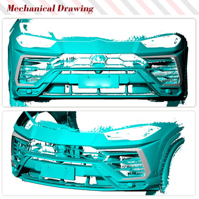 Kit Carrosserie Lamborghini Urus 2018-2021 Carbone