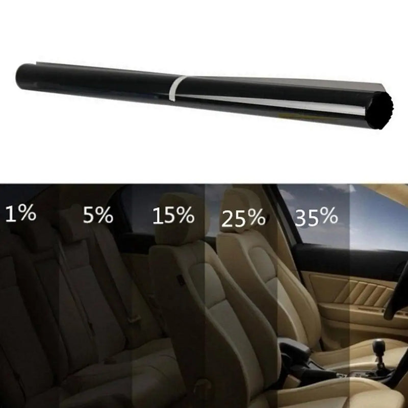 Film Teinté Vitres Voiture Kit de Pose 50 x 300 cm Anti-UV